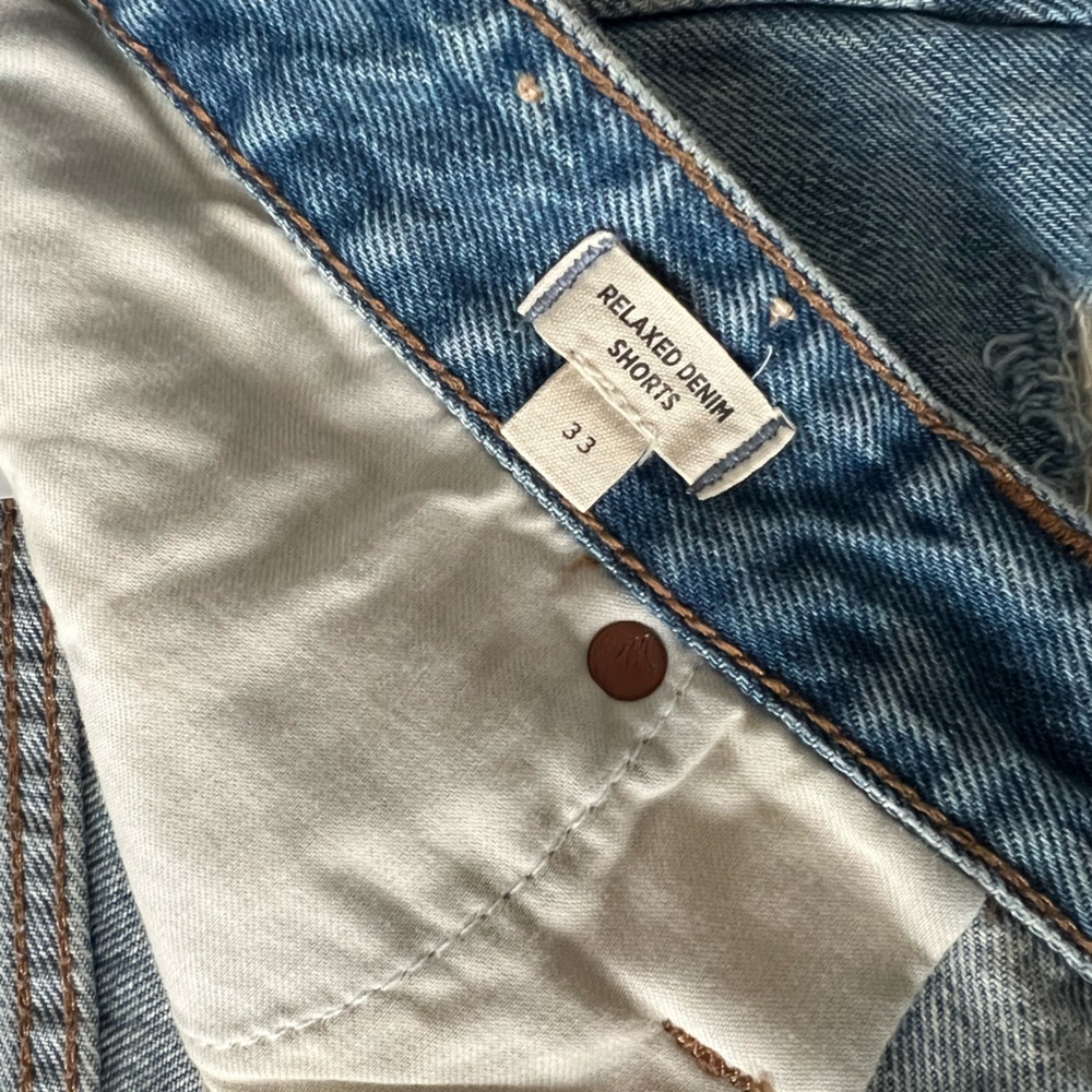 Madewell Relaxed Denim Jeans in Blue